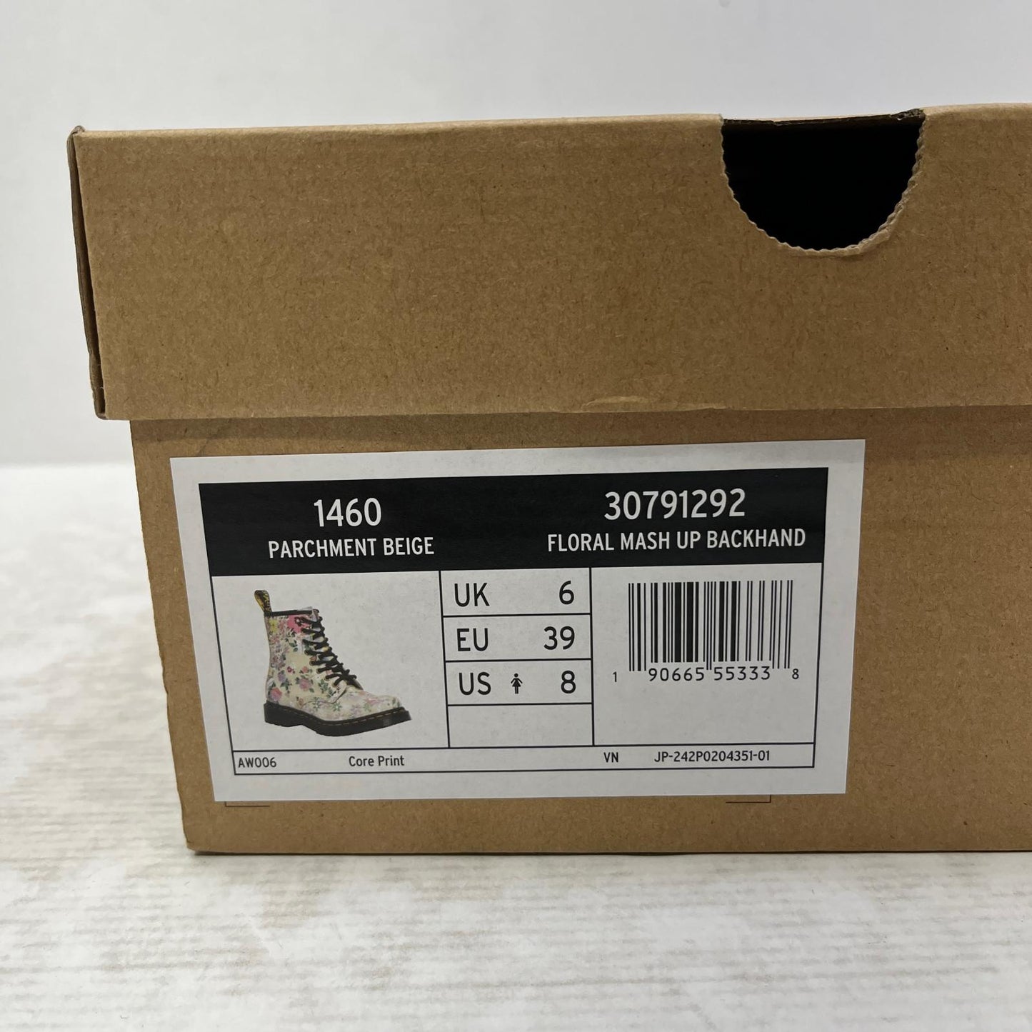 Dr.Martens | ドクターマーチン FLORAL MASH LEATHER LACE UP ブーツ 30791292【加古川店】