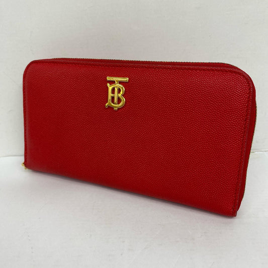 BURBERRY | バーバリー エルモア 長財布 8023298 レッド【加古川店】
