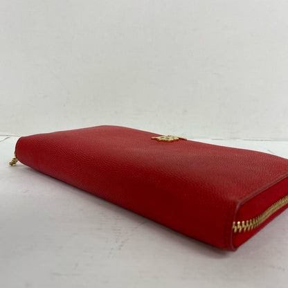 BURBERRY | バーバリー エルモア 長財布 8023298 レッド【加古川店】