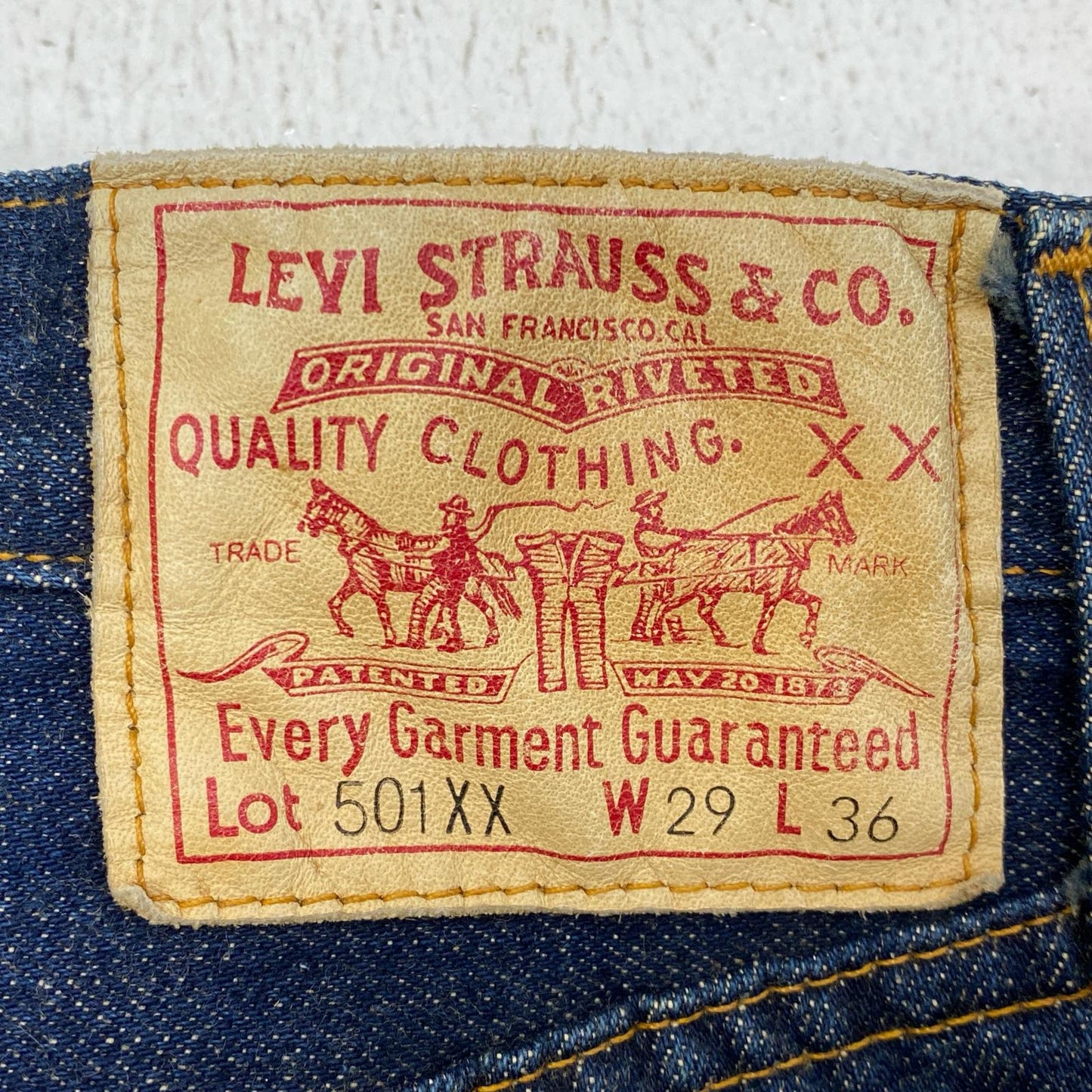 Levi's | リーバイス 47年モデル 復刻501 デニムパンツ 47501-0117 インディゴ【加古川店】