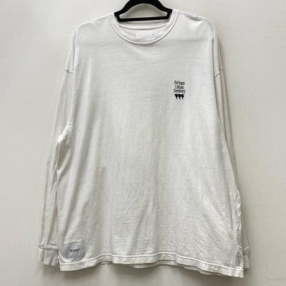 W)TAPS | ダブルタップス Urban Territory OBJ 03 長袖Ｔシャツ 241ATDT-CSM15 ホワイト サイズ：4【加古川店】