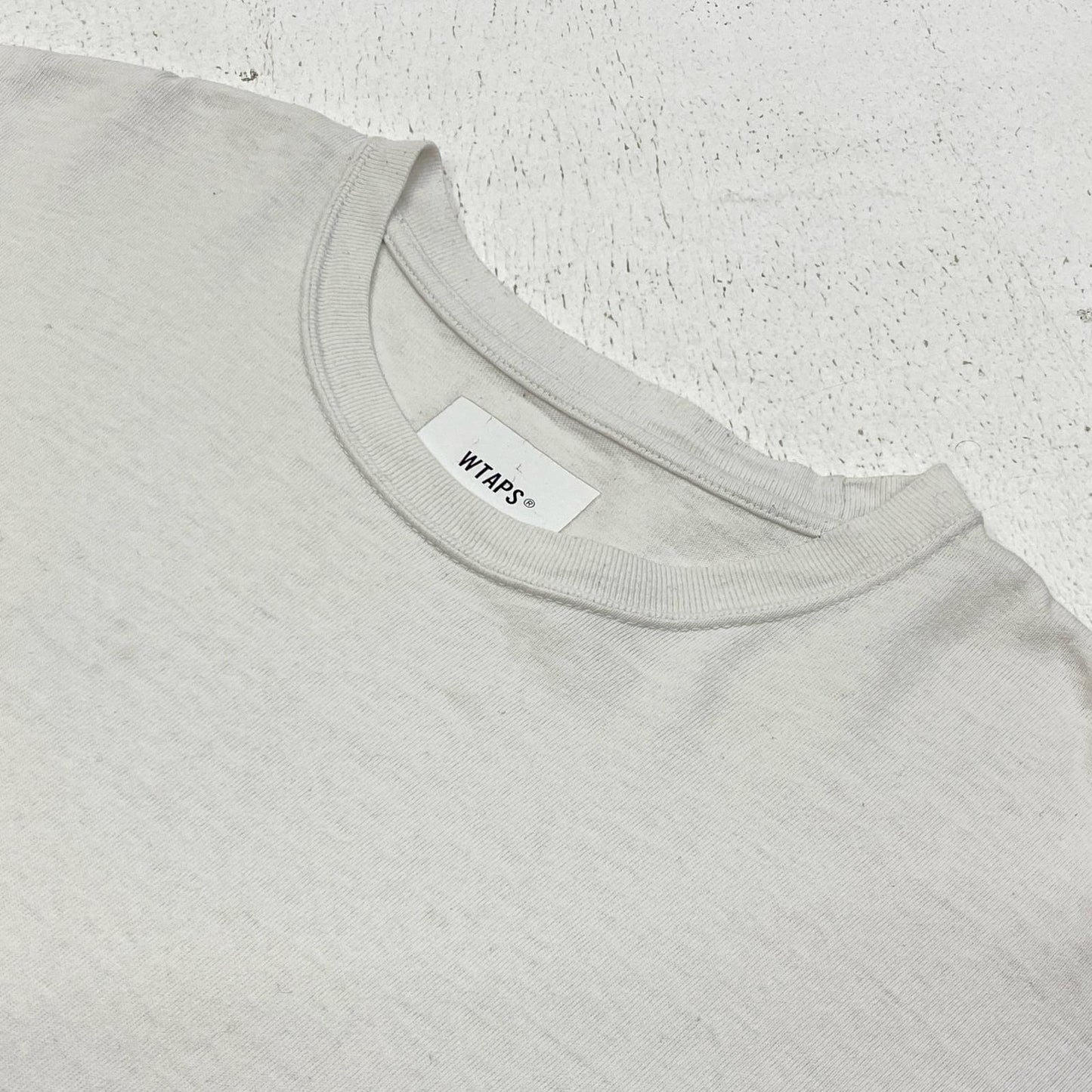 W)TAPS | ダブルタップス Urban Territory OBJ 03 長袖Ｔシャツ 241ATDT-CSM15 ホワイト サイズ：4【加古川店】