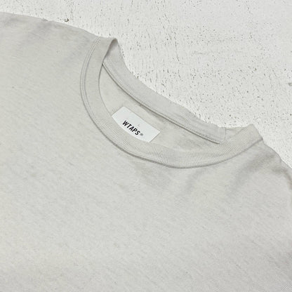 W)TAPS | ダブルタップス Urban Territory OBJ 03 長袖Ｔシャツ 241ATDT-CSM15 ホワイト サイズ：4【加古川店】