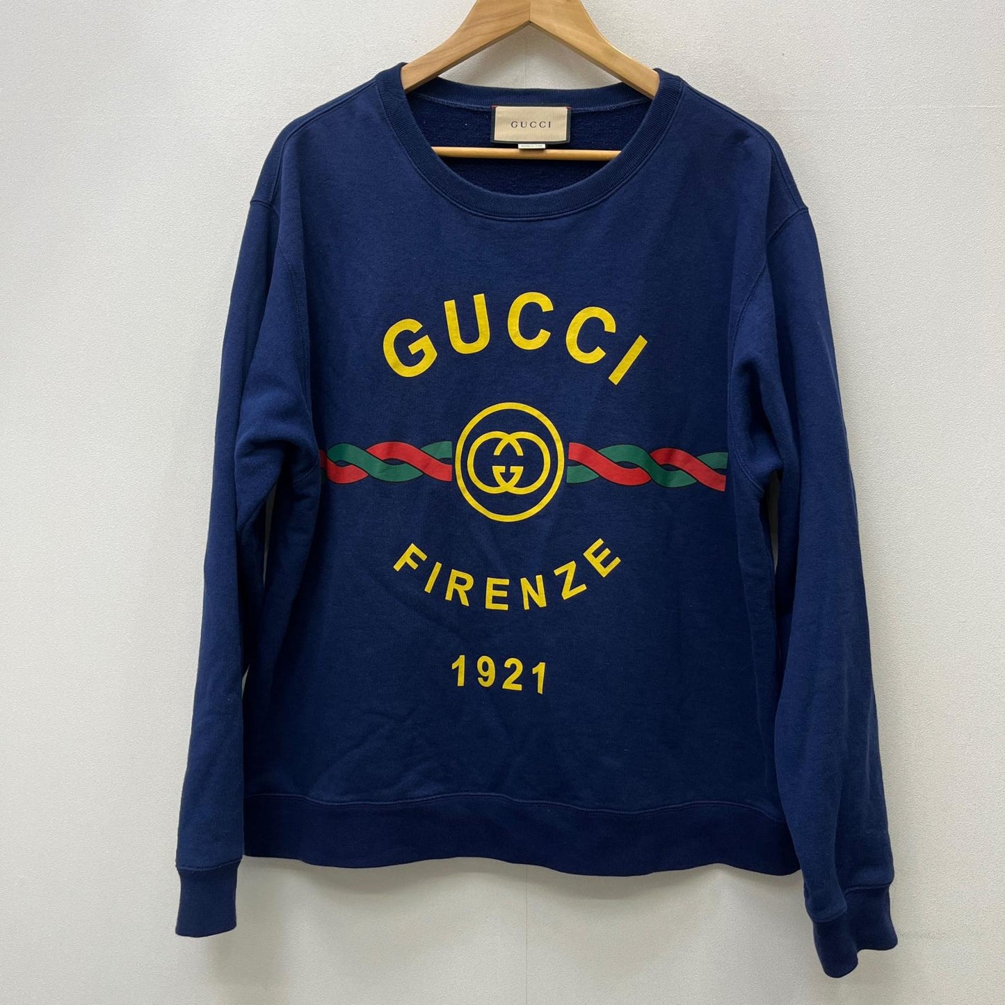 GUCCI | グッチ スウェット 626990 XJD7O ネイビー サイズ：L【加古川店】