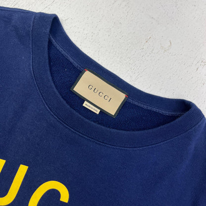 GUCCI | グッチ スウェット 626990 XJD7O ネイビー サイズ：L【加古川店】