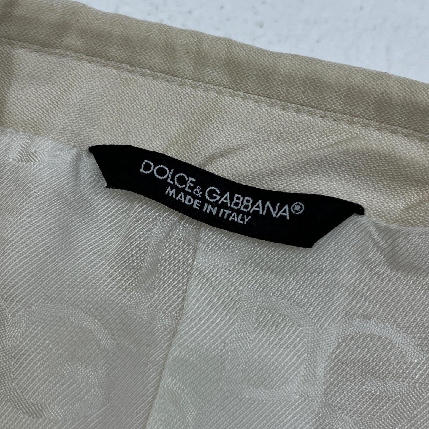 DOLCE & GABBANA | ドルチェアンドガッバーナ New MARTINI その他アウター G194TT ホワイト サイズ：52【加古川店】