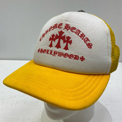 CHROME HEARTS | クロムハーツ King Taco Trucker Cap キャップ 304196451 イエロー【加古川店】