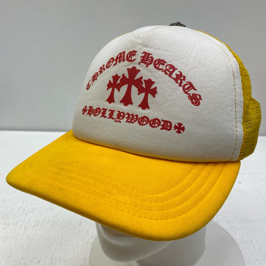 CHROME HEARTS | クロムハーツ King Taco Trucker Cap キャップ 304196451 イエロー【加古川店】