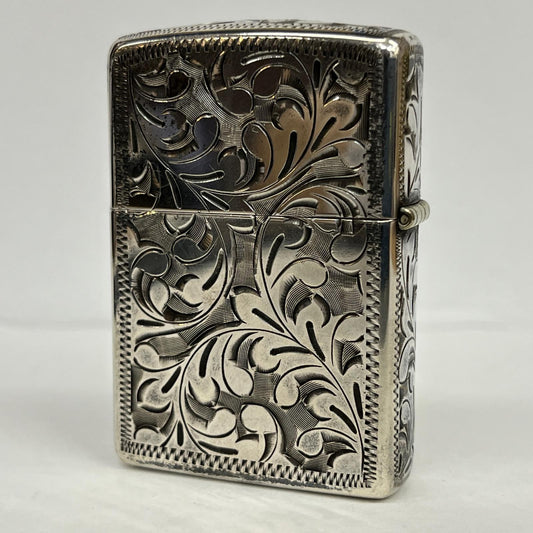 ZIPPO | ジッポ 5面彫刻 ライター シルバー【加古川店】