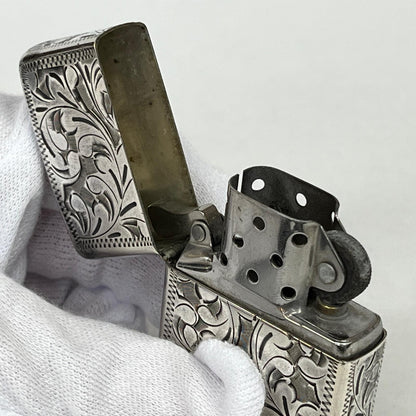 ZIPPO | ジッポ 5面彫刻 ライター シルバー【加古川店】