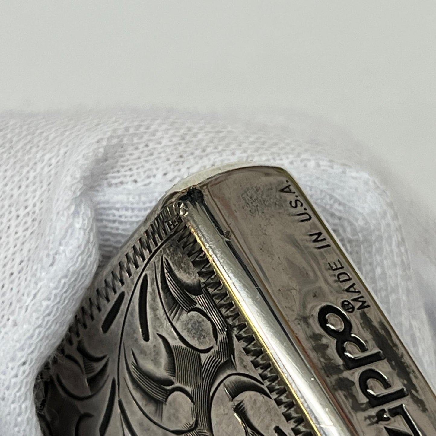 ZIPPO | ジッポ 5面彫刻 ライター シルバー【加古川店】