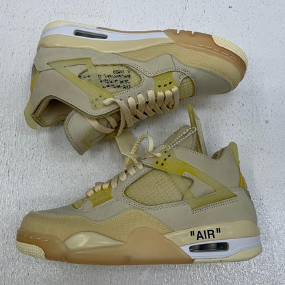 NIKE | ナイキ Off-White × Nike Women's Air Jordan 4 SP 'Sail' スニーカー CV9388-100 ホワイト【加古川店】