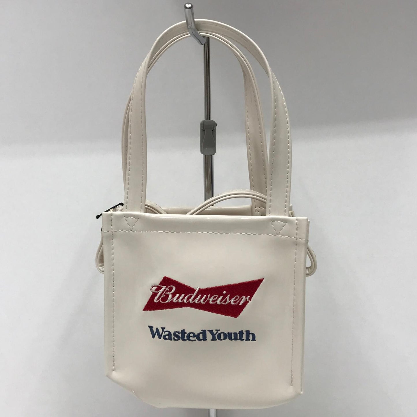 Wasted Youth | ウエステッドユースウェステッドユース SEE YOU YESTERDAY Mini mini bag ハンドバッグ ホワイト【加古川店】