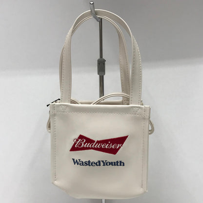 Wasted Youth | ウエステッドユースウェステッドユース SEE YOU YESTERDAY Mini mini bag ハンドバッグ ホワイト【加古川店】