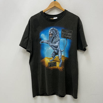 rollingstone's BridgestoBaby worldtour 1997/1998 半袖Ｔシャツ ブラック サイズ：XL【加古川店】