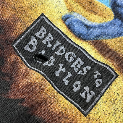 rollingstone's BridgestoBaby worldtour 1997/1998 半袖Ｔシャツ ブラック サイズ：XL【加古川店】