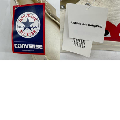 CONVERSE | コンバース PLAY COMME des GAR?ONS × Converse All Star Hi スニーカー 1CK709 ホワイト【加古川店】