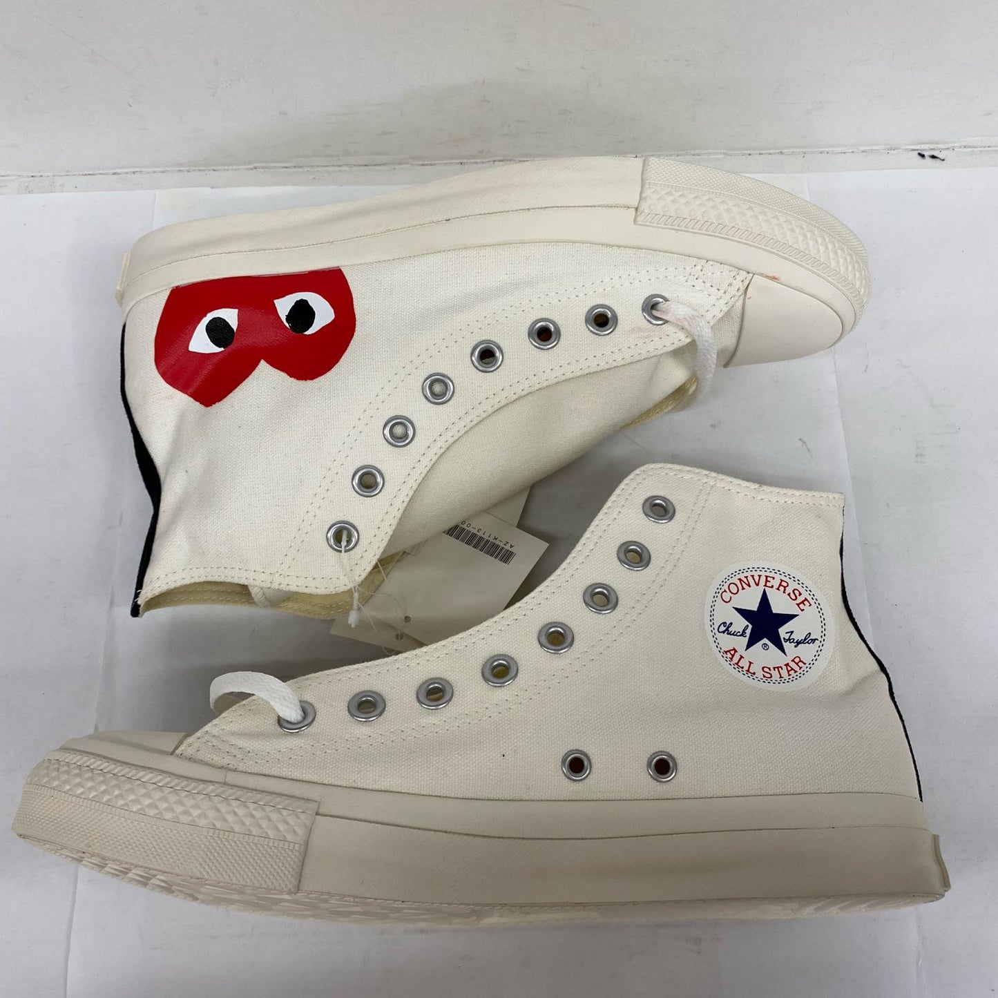 CONVERSE | コンバース PLAY COMME des GAR?ONS × Converse All Star Hi スニーカー 1CK709 ホワイト【加古川店】