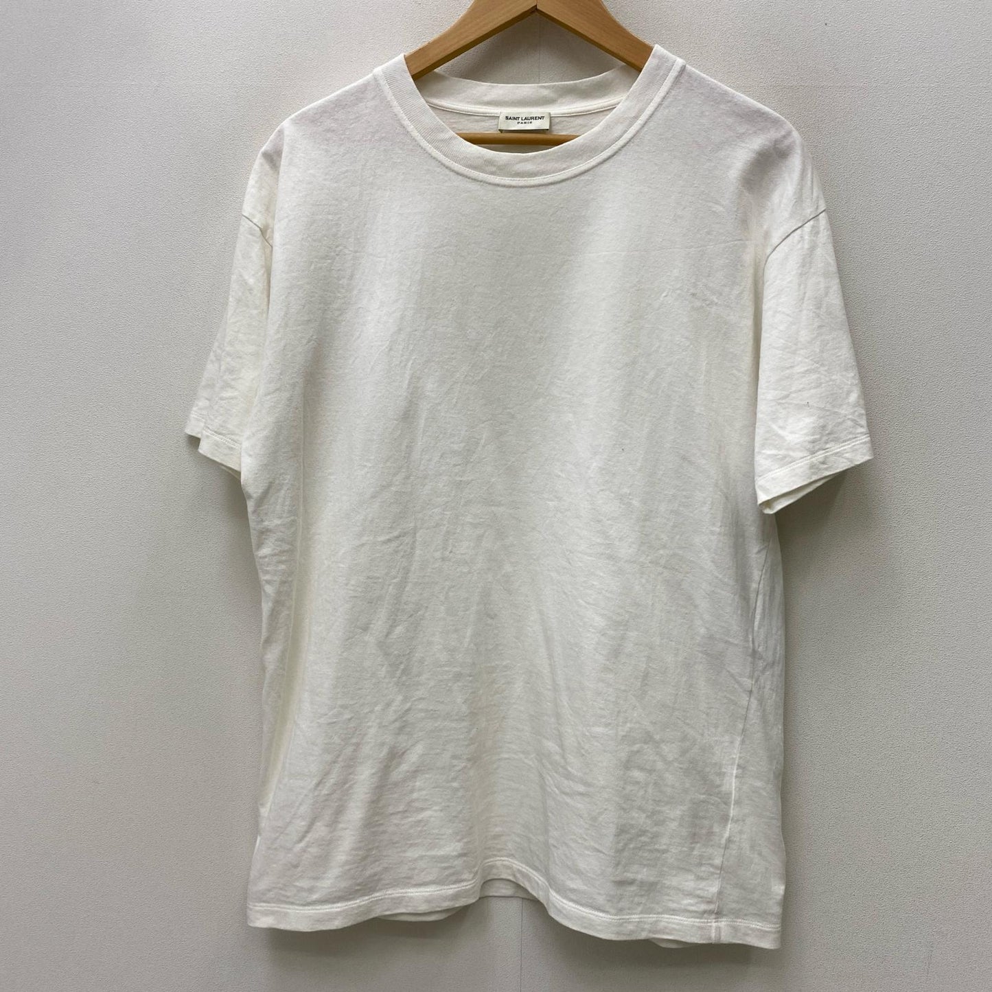 SAINT LAURENT | サンローラン 半袖Ｔシャツ YP53 2022 00652 ホワイト サイズ：M【加古川店】