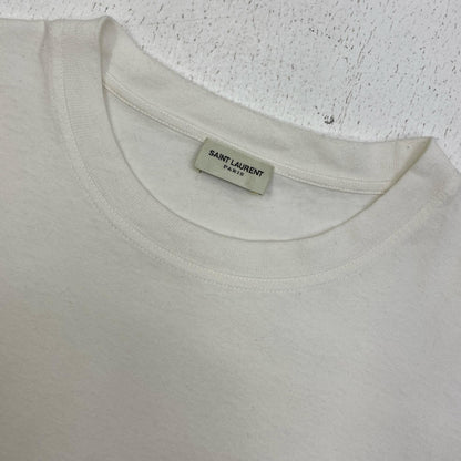 SAINT LAURENT | サンローラン 半袖Ｔシャツ YP53 2022 00652 ホワイト サイズ：M【加古川店】