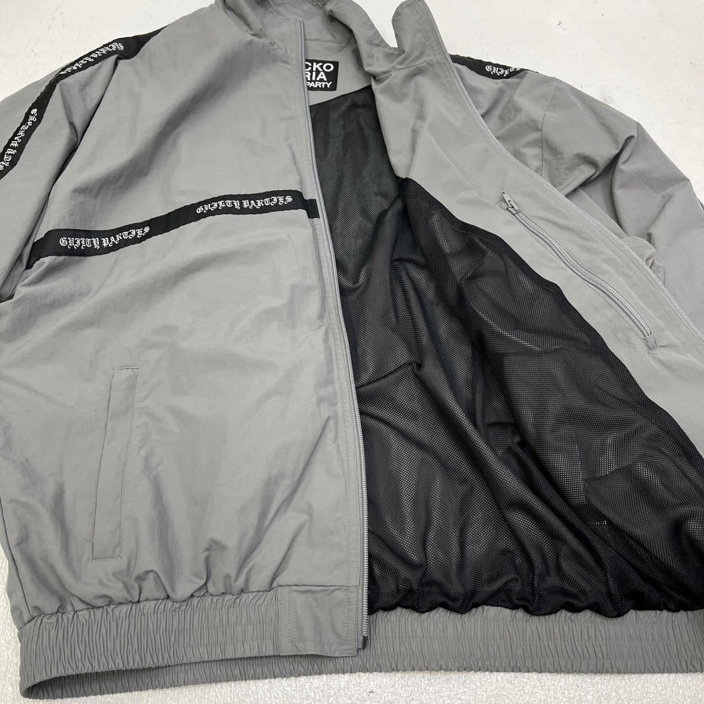 WACKOMARIA | ワコマリア TRACK JACKET ( TYPE-1 ) ナイロンジャケット グレー サイズ：XL【加古川店】