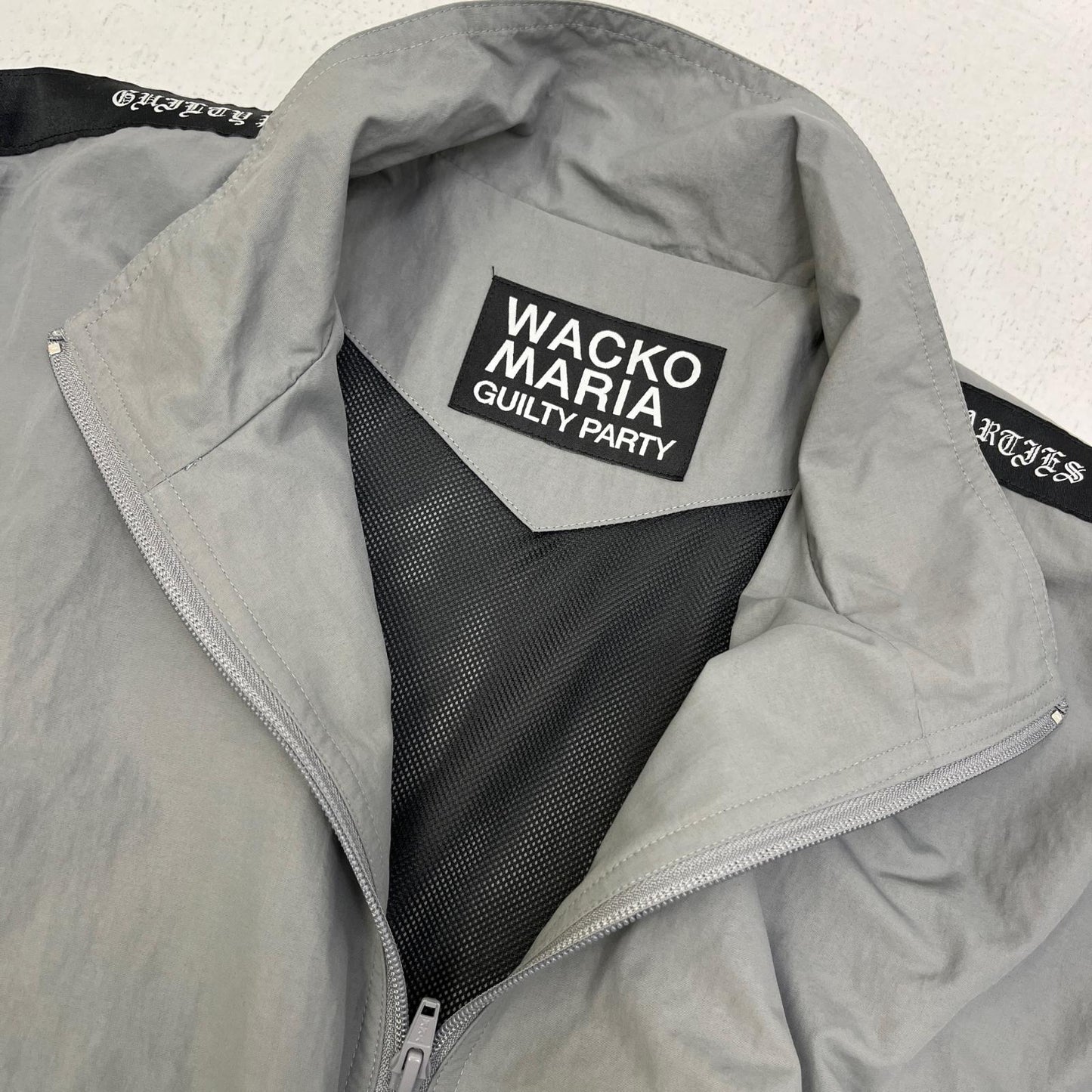 WACKOMARIA | ワコマリア TRACK JACKET ( TYPE-1 ) ナイロンジャケット グレー サイズ：XL【加古川店】