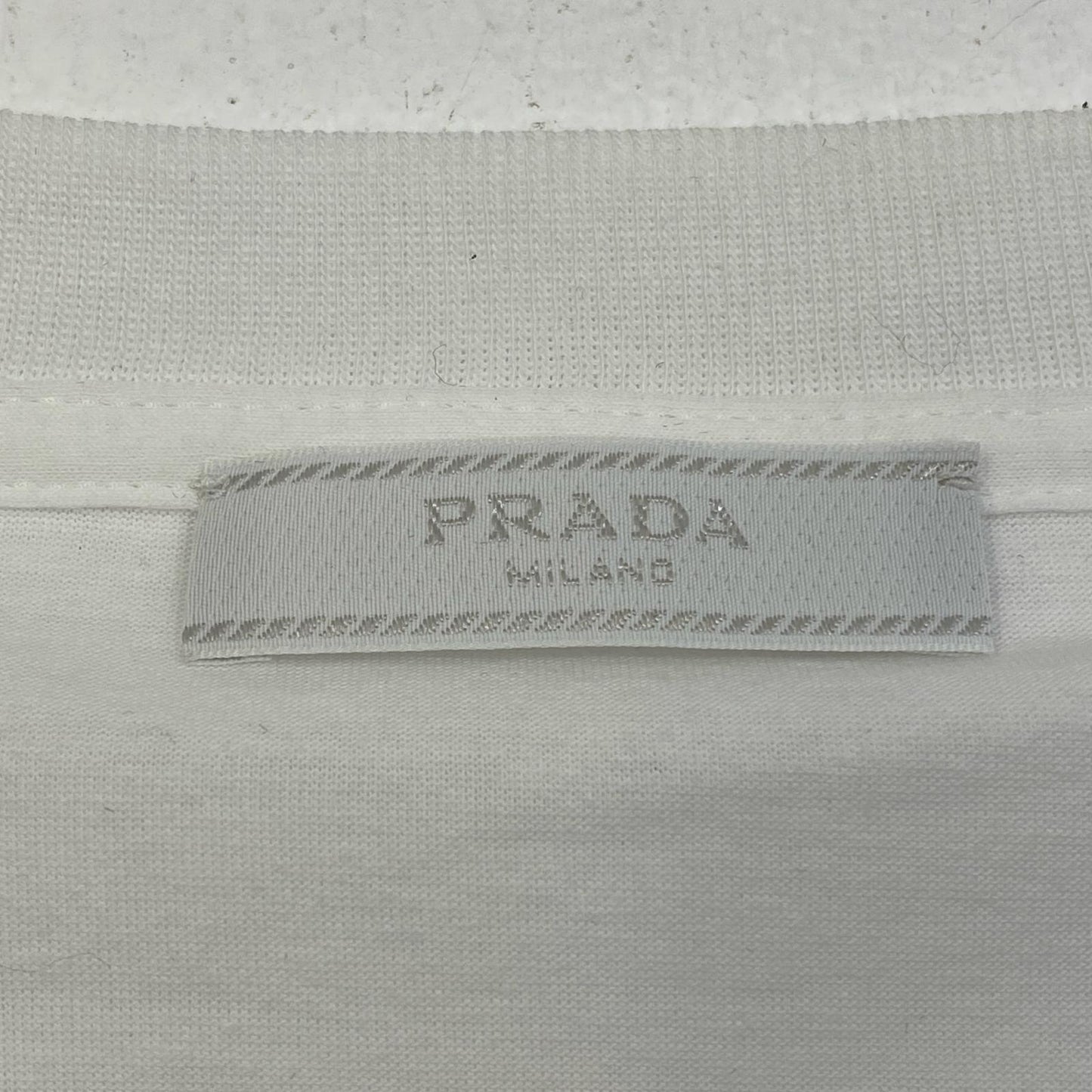 PRADA | プラダ 半袖Ｔシャツ DNA829 ホワイト サイズ：L【加古川店】