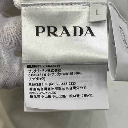 PRADA | プラダ 半袖Ｔシャツ DNA829 ホワイト サイズ：L【加古川店】