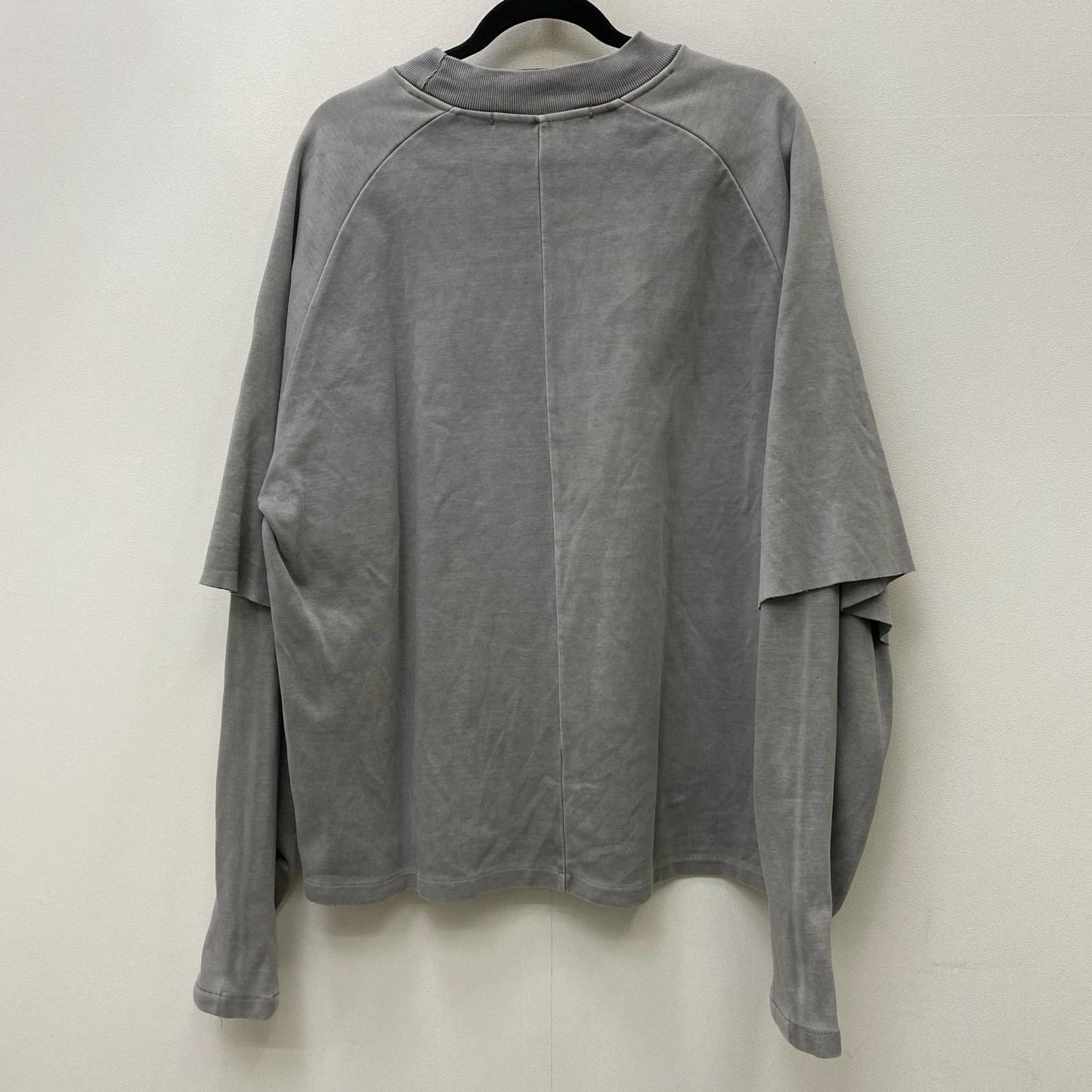 Raglan Layered Long Sleeve スウェット 75-14-0065-428 グレー サイズ：S【加古川店】