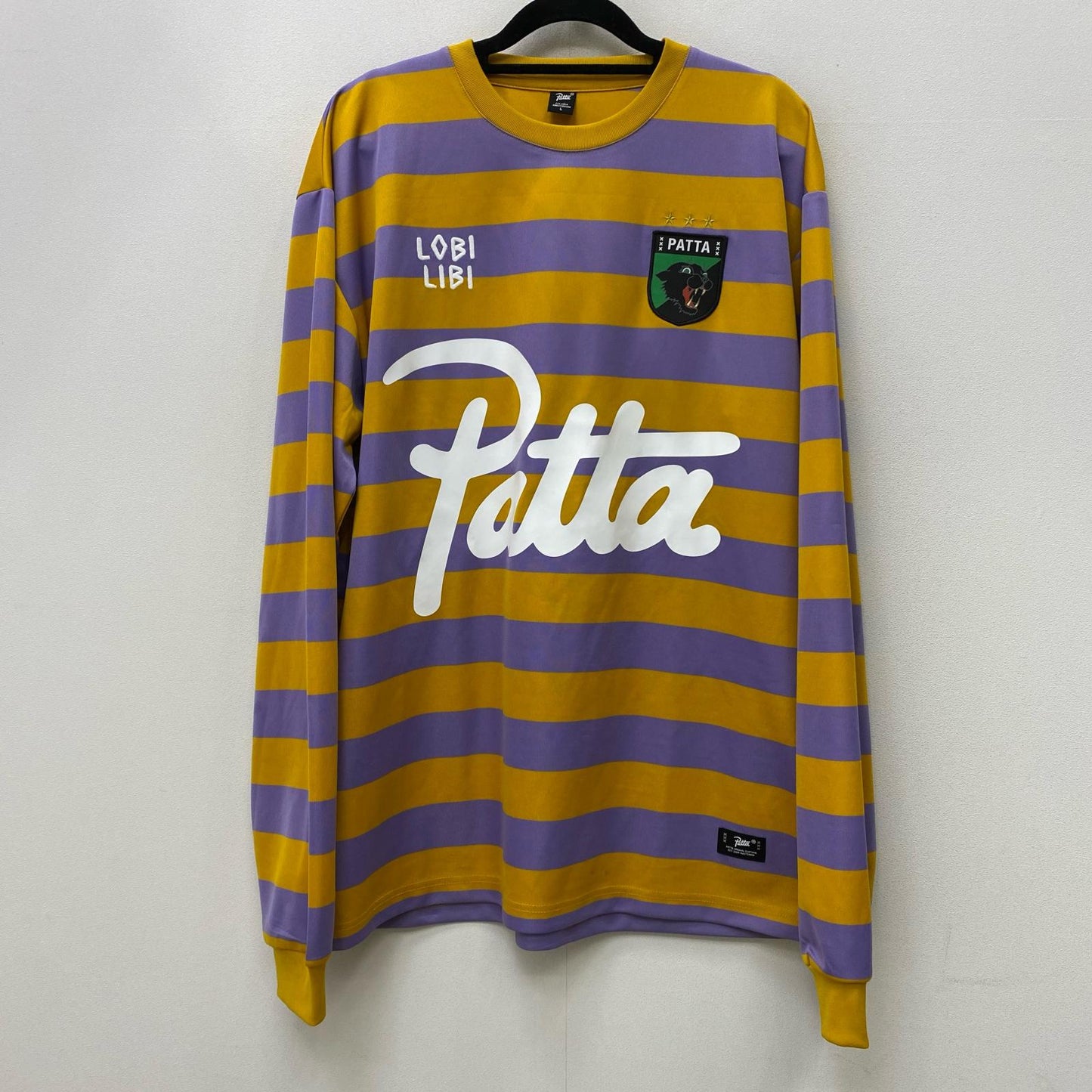 Patta | パタ Striped Long Sleeve Football Jersey 長袖Ｔシャツ 11-14-0697-768 サイズ：L【加古川店】
