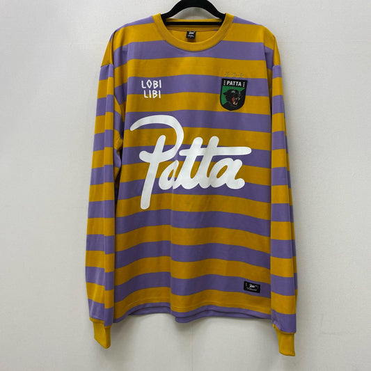 Patta | パタ Striped Long Sleeve Football Jersey 長袖Ｔシャツ 11-14-0697-768 サイズ：L【加古川店】