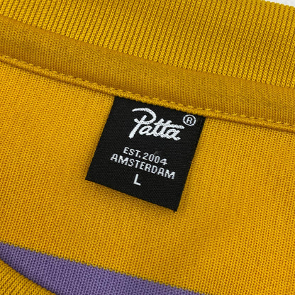Patta | パタ Striped Long Sleeve Football Jersey 長袖Ｔシャツ 11-14-0697-768 サイズ：L【加古川店】