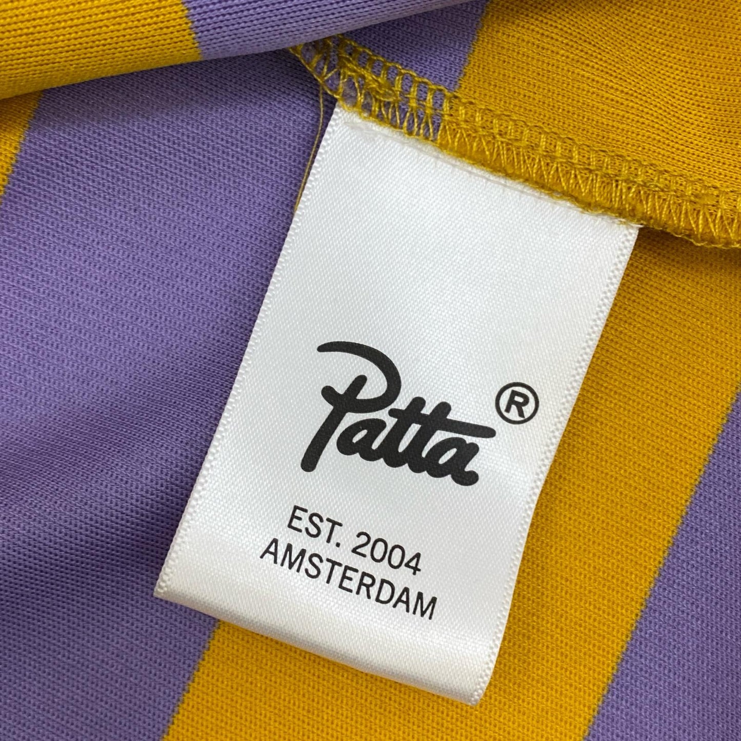 Patta | パタ Striped Long Sleeve Football Jersey 長袖Ｔシャツ 11-14-0697-768 サイズ：L【加古川店】