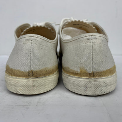 Maison Margiela | メゾンマルジェラ lace up lo cut sneaker スニーカー s57ws0420 アイボリー【加古川店】