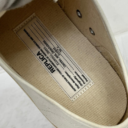 Maison Margiela | メゾンマルジェラ lace up lo cut sneaker スニーカー s57ws0420 アイボリー【加古川店】