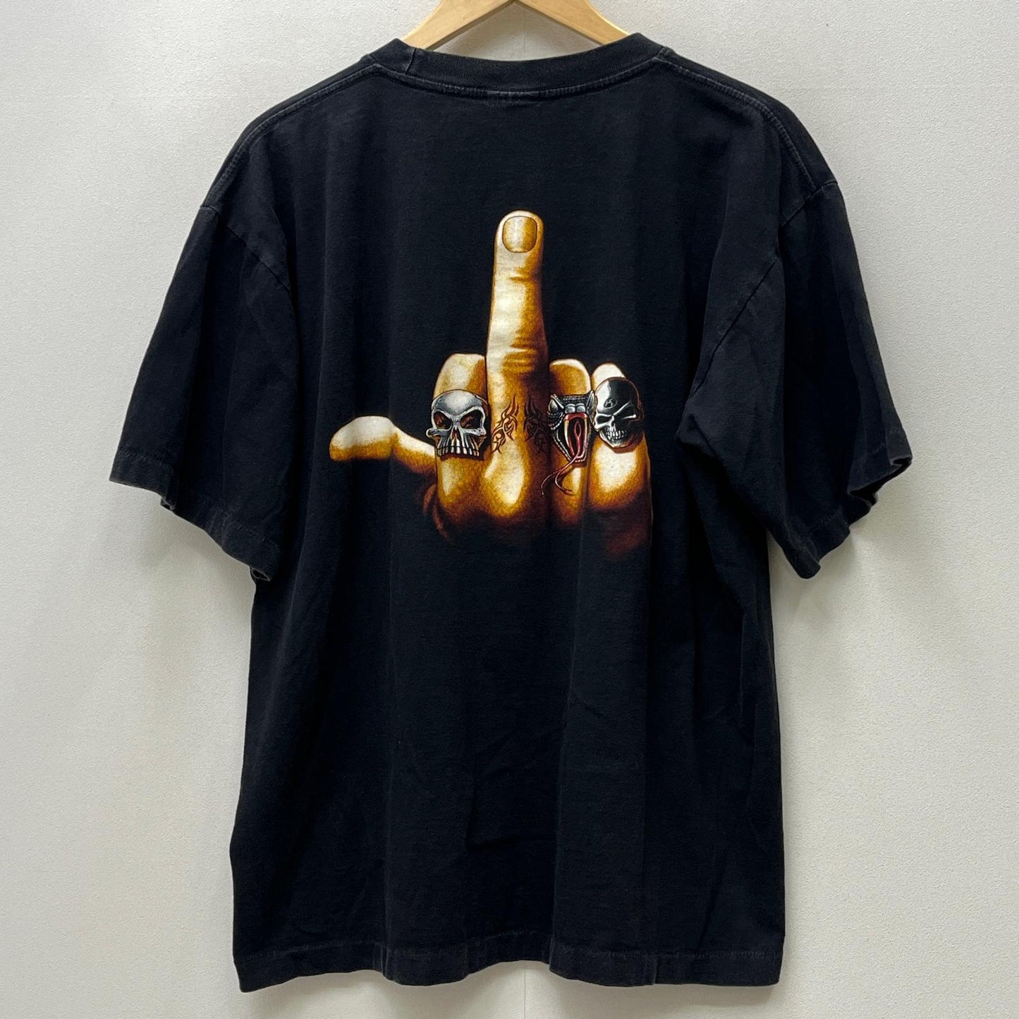 machine head machine fuckin head fits 半袖Ｔシャツ ブラック【加古川店】