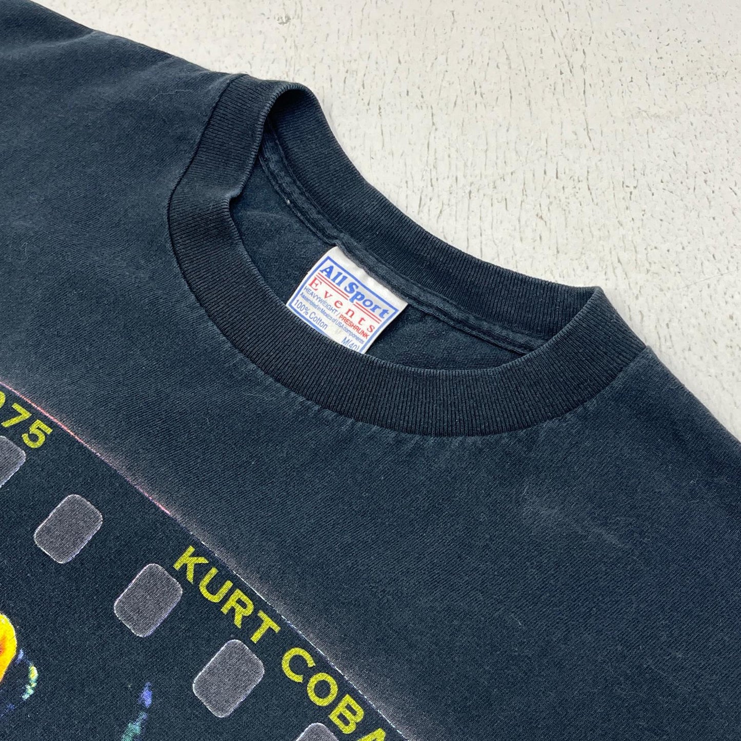 kurt cobain memorial the end of music 半袖Ｔシャツ ブラック サイズ：M【加古川店】