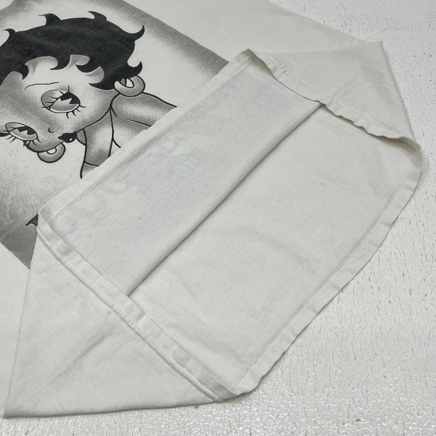 betty boop/boo psession parfum 半袖Ｔシャツ ホワイト サイズ：L【加古川店】