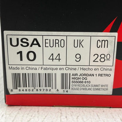 NIKE | ナイキ ?Air Jordan 1 Retro High OG スニーカー 555088-610 レッド【加古川店】