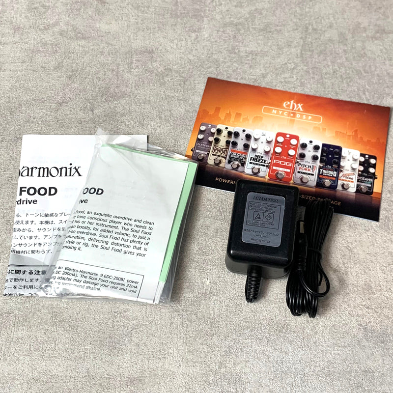 【新品】 Electro-Harmonix | エレクトロハーモニクス オーバードライブ 楽器 Soul Food【加古川店】
