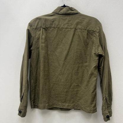 MARGARET HOWELL | マーガレットハウエル DRY COTTON LINEN TWILL 長袖シャツ 595-8125503 カーキ サイズ：1【加古川店】