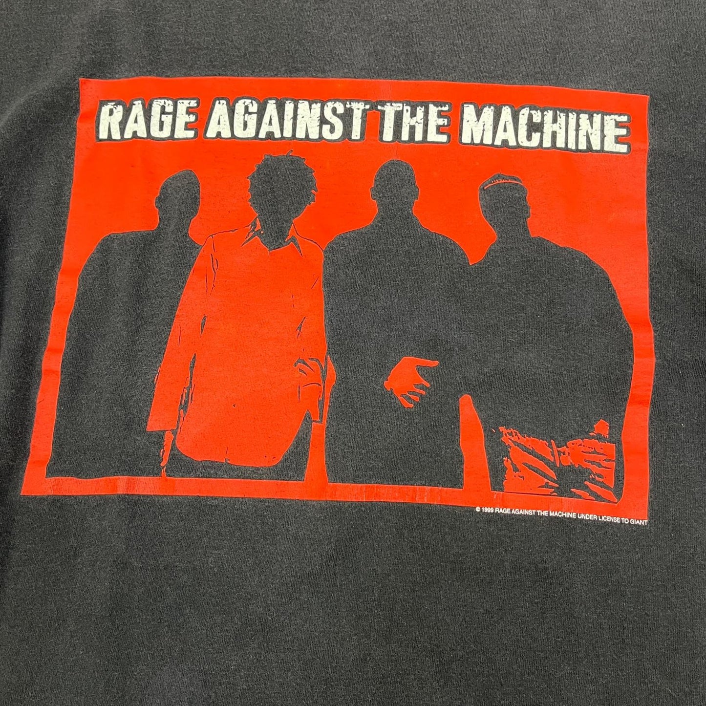 rage against the machine/member silhouette 半袖Ｔシャツ ブラック サイズ：M【加古川店】