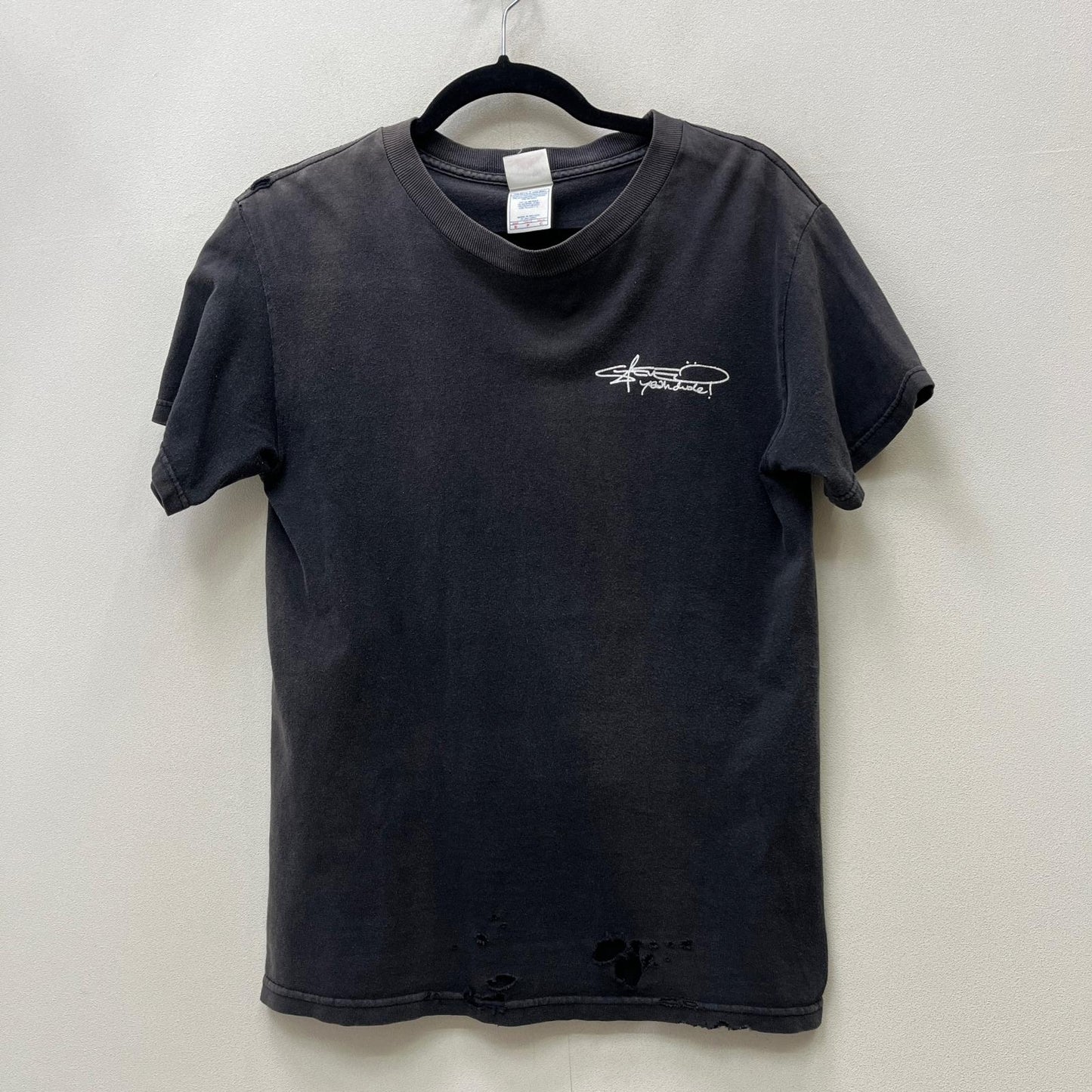 mtv jackass steve-o tennessee river 半袖Ｔシャツ ブラック サイズ：S【加古川店】