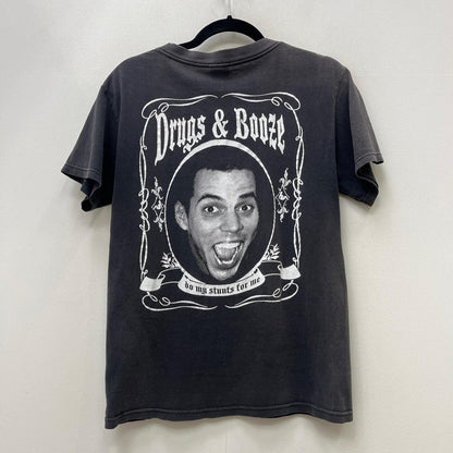 mtv jackass steve-o tennessee river 半袖Ｔシャツ ブラック サイズ：S【加古川店】