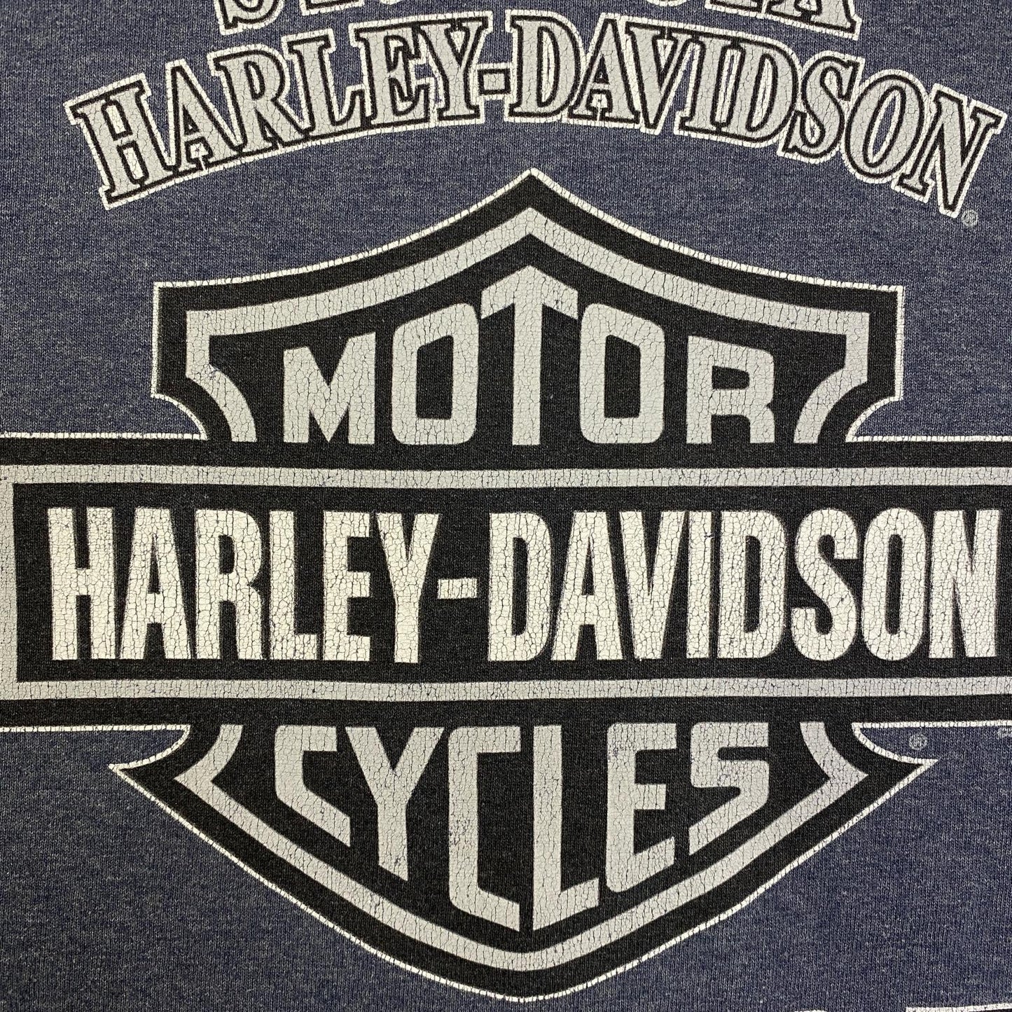 HARLEY-DAVIDSON | ハーレーダビットソン PROPERTY OF MOTORCYCLES 半袖Ｔシャツ グレー サイズ：XL【加古川店】