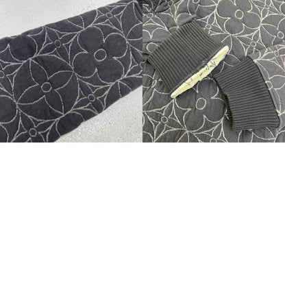 LOUIS VUITTON | ルイ・ヴィトン ジップスルーモノグラムフラワー ブルゾン RM212Q ZMD HLY40W グレー サイズ：L【加古川店】
