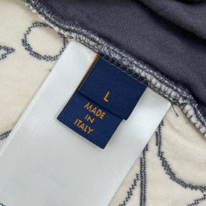 LOUIS VUITTON | ルイ・ヴィトン ジップスルーモノグラムフラワー ブルゾン RM212Q ZMD HLY40W グレー サイズ：L【加古川店】