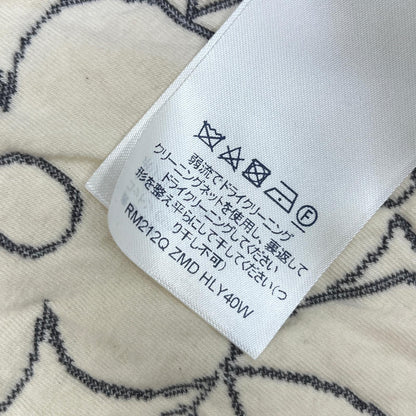 LOUIS VUITTON | ルイ・ヴィトン ジップスルーモノグラムフラワー ブルゾン RM212Q ZMD HLY40W グレー サイズ：L【加古川店】