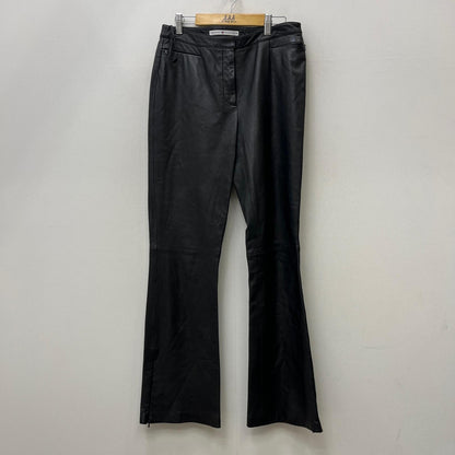 TOMMY HILFIGER | トミーヒルフィガー BOOTS CUT LEATHER PANTS パンツ M50904704 ブラック【加古川店】