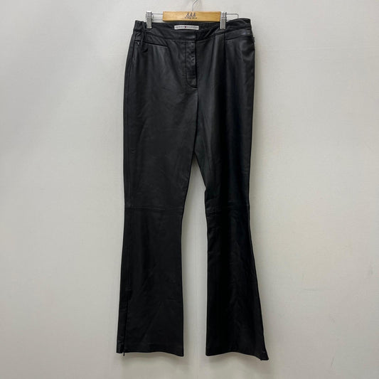 TOMMY HILFIGER | トミーヒルフィガー BOOTS CUT LEATHER PANTS パンツ M50904704 ブラック【加古川店】